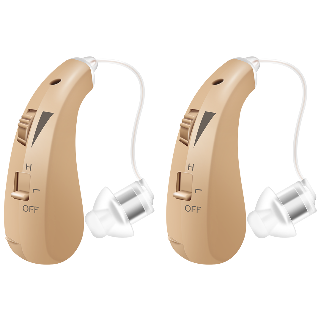 NEW: BTE Rechargeable Hearing Aids (Pair Of 2)