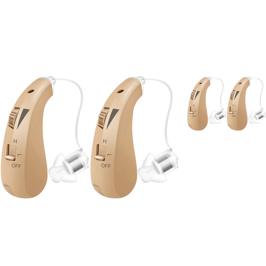 BTE Rechargeable Hearing Aids (2 Pairs)