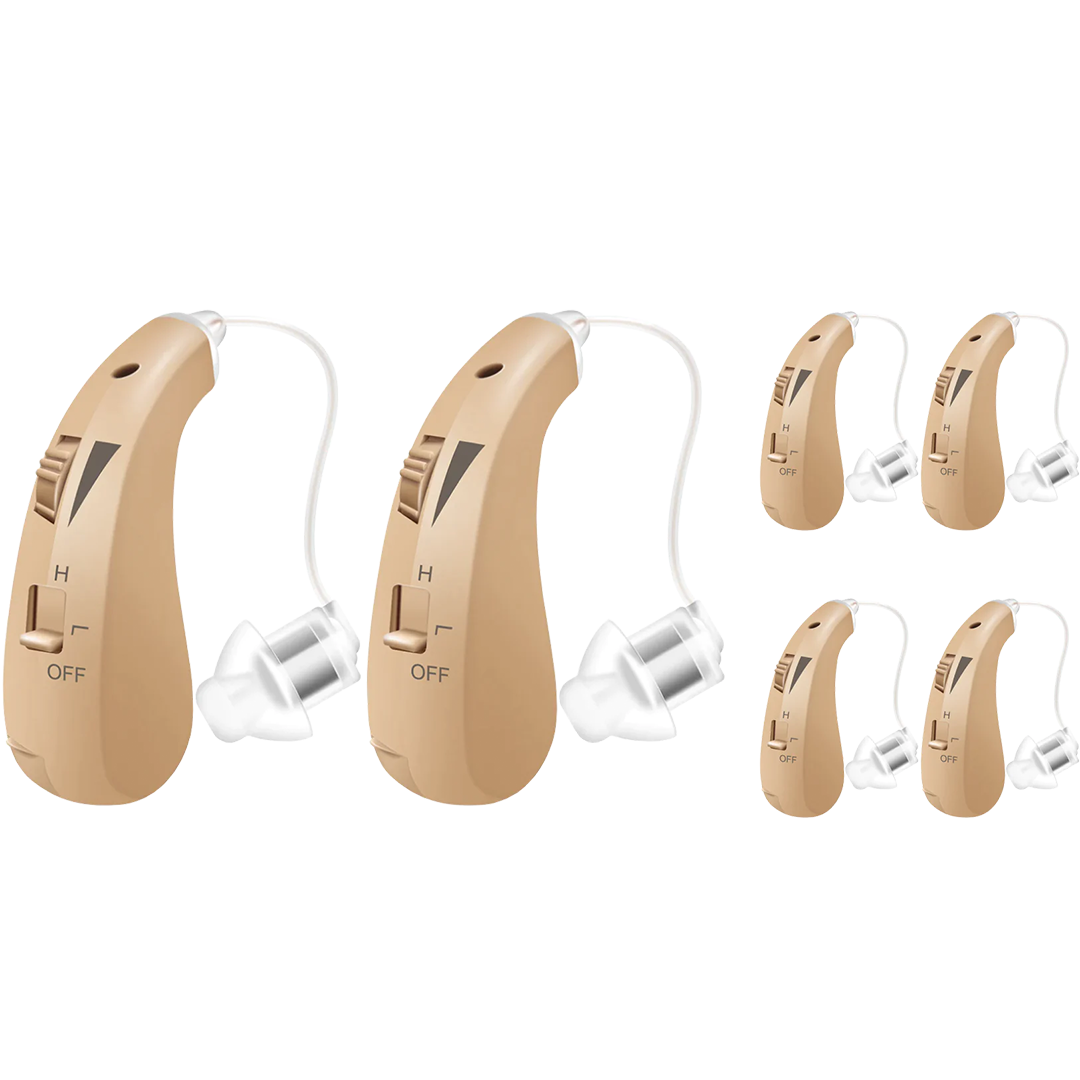 BTE Rechargeable Hearing Aids (3 Pairs)