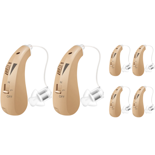 BTE Rechargeable Hearing Aids (3 Pairs)