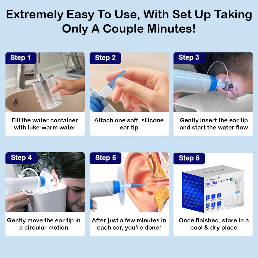 Ear Flushing Machine Complete Ear Flush Kit – The Hearing Co.