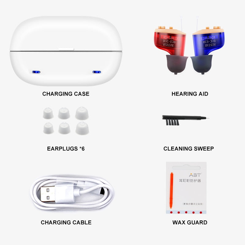 The Micro CIC Rechargeable Hearing Aids