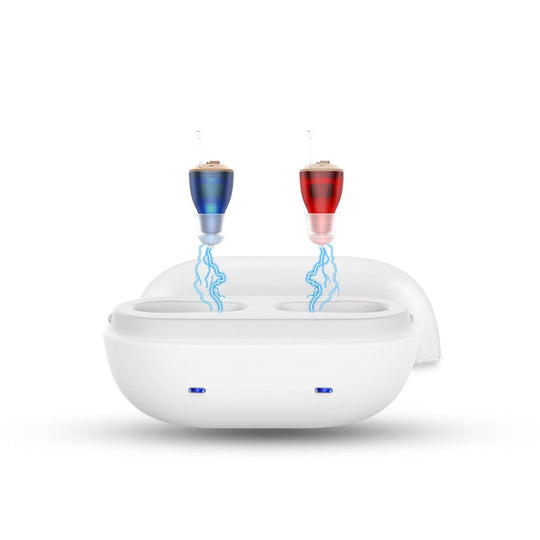 Micro CIC Rechargeable Hearing Aids (Pair)