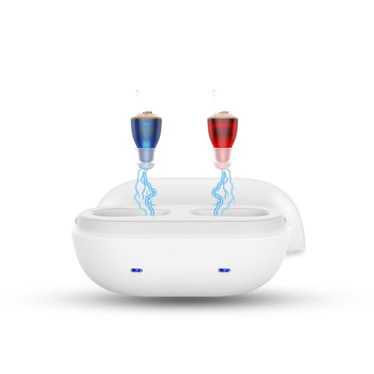 Micro CIC Rechargeable Hearing Aids (Left & Right)
